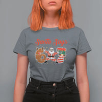 Funny Santa Says Six Seven Meme T Shirt For Women Holiday Gift For Gen Z - Wonder Print Shop