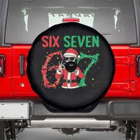 Funny Santa Skeleton Says Six Seven Spare Tire Cover Christmas Meme Gift - Wonder Print Shop