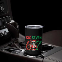 Funny Santa Skeleton Says Six Seven Tumbler Cup Christmas Meme Gift - Wonder Print Shop