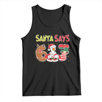 Funny Sant Goose Says Six Seven Tank Top Christmas Gift For Gen Z - Wonder Print Shop