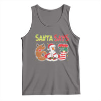 Funny Sant Goose Says Six Seven Tank Top Christmas Gift For Gen Z - Wonder Print Shop