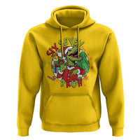 Funny Christmas Dinosaur Lover Gift Hoodie Trending Six Seven Bruh - Wonder Print Shop
