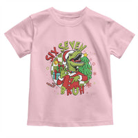 Funny Christmas Dinosaur Lover Gift Toddler T Shirt Trending Six Seven Bruh - Wonder Print Shop