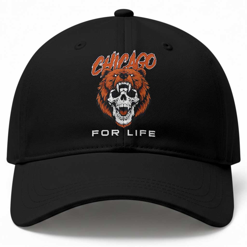 CFB Lover Baseball Cap Bear Skull Gothic Fan Gift