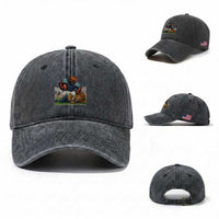 Football Rival Gift Washed Cotton Baseball Cap Fierce Br Defeating Lio