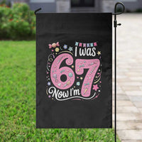 Seventh Birthday Girl Garden Flag I Was 6 Now I Am 7 Meme - Wonder Print Shop