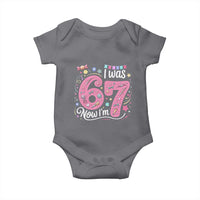 Seventh Birthday Girl Baby Onesie I Was 6 Now I Am 7 Meme - Wonder Print Shop