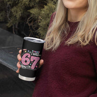 Seventh Birthday Girl Tumbler Cup I Was 6 Now I Am 7 Meme - Wonder Print Shop