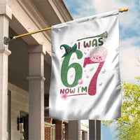 Birthday Girl I Was 6 Now I Am 7 Garden Flag Gift For Alpha Kids - Wonder Print Shop