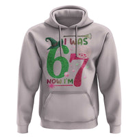 Birthday Girl I Was 6 Now I Am 7 Hoodie Gift For Alpha Kids - Wonder Print Shop