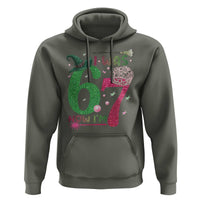 Birthday Girl I Was 6 Now I Am 7 Hoodie Gift For Alpha Kids - Wonder Print Shop
