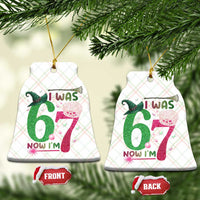 Birthday Girl I Was 6 Now I Am 7 Ceramic Ornament Gift For Alpha Kids - Wonder Print Shop