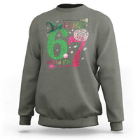 Birthday Girl I Was 6 Now I Am 7 Sweatshirt Gift For Alpha Kids - Wonder Print Shop