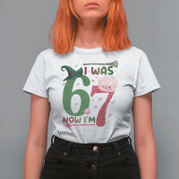 Birthday Girl I Was 6 Now I Am 7 T Shirt For Women Gift For Alpha Kids - Wonder Print Shop