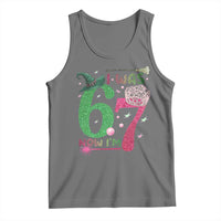 Birthday Girl I Was 6 Now I Am 7 Tank Top Gift For Alpha Kids - Wonder Print Shop