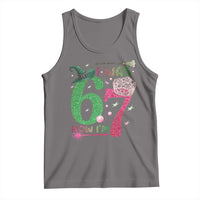 Birthday Girl I Was 6 Now I Am 7 Tank Top Gift For Alpha Kids - Wonder Print Shop