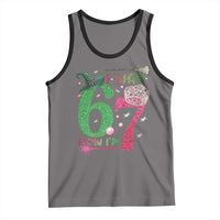 Birthday Girl I Was 6 Now I Am 7 Tank Top Gift For Alpha Kids - Wonder Print Shop