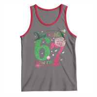 Birthday Girl I Was 6 Now I Am 7 Tank Top Gift For Alpha Kids - Wonder Print Shop