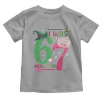 Birthday Girl I Was 6 Now I Am 7 Toddler T Shirt Gift For Alpha Kids - Wonder Print Shop