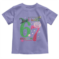 Birthday Girl I Was 6 Now I Am 7 Toddler T Shirt Gift For Alpha Kids - Wonder Print Shop