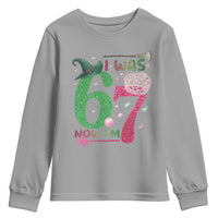 Birthday Girl I Was 6 Now I Am 7 Youth Sweatshirt Gift For Alpha Kids - Wonder Print Shop