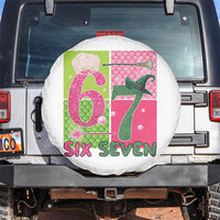 I Was Six Now I Am Seven Spare Tire Cover Fantasy Birthday Girl - Wonder Print Shop