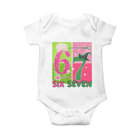 I Was Six Now I Am Seven Baby Onesie Fantasy Birthday Girl - Wonder Print Shop