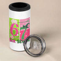 I Was Six Now I Am Seven 4 in 1 Can Cooler Tumbler Fantasy Birthday Girl - Wonder Print Shop