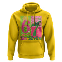 I Was Six Now I Am Seven Hoodie Fantasy Birthday Girl - Wonder Print Shop