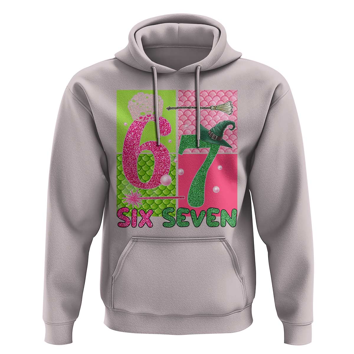 I Was Six Now I Am Seven Hoodie Fantasy Birthday Girl - Wonder Print Shop