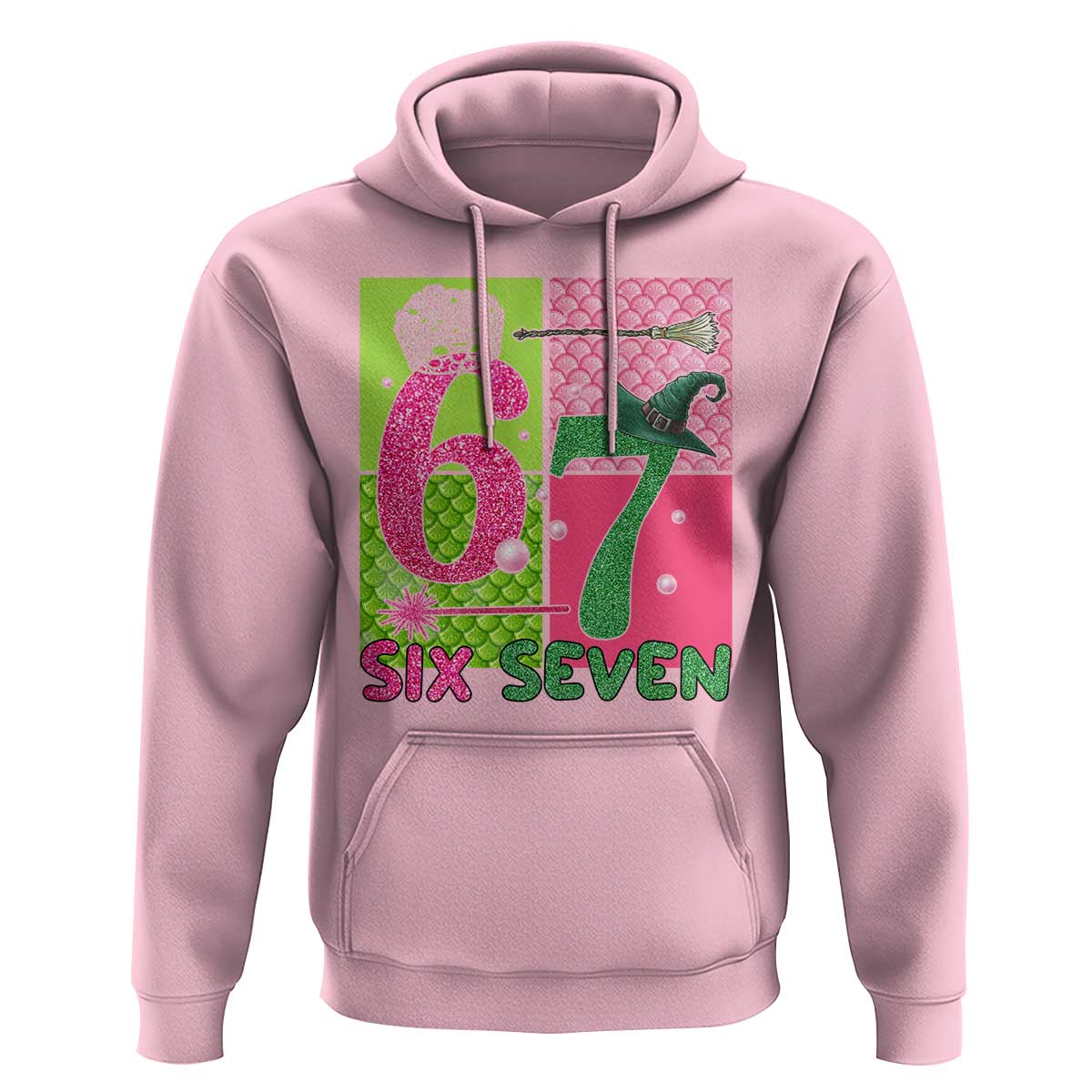 I Was Six Now I Am Seven Hoodie Fantasy Birthday Girl - Wonder Print Shop