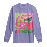 I Was Six Now I Am Seven Long Sleeve Shirt Fantasy Birthday Girl - Wonder Print Shop