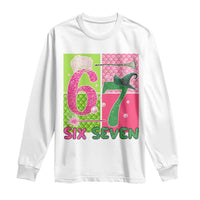 I Was Six Now I Am Seven Long Sleeve Shirt Fantasy Birthday Girl - Wonder Print Shop