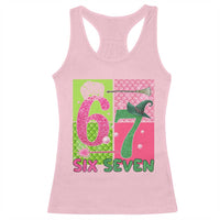 I Was Six Now I Am Seven Racerback Tank Top Fantasy Birthday Girl - Wonder Print Shop