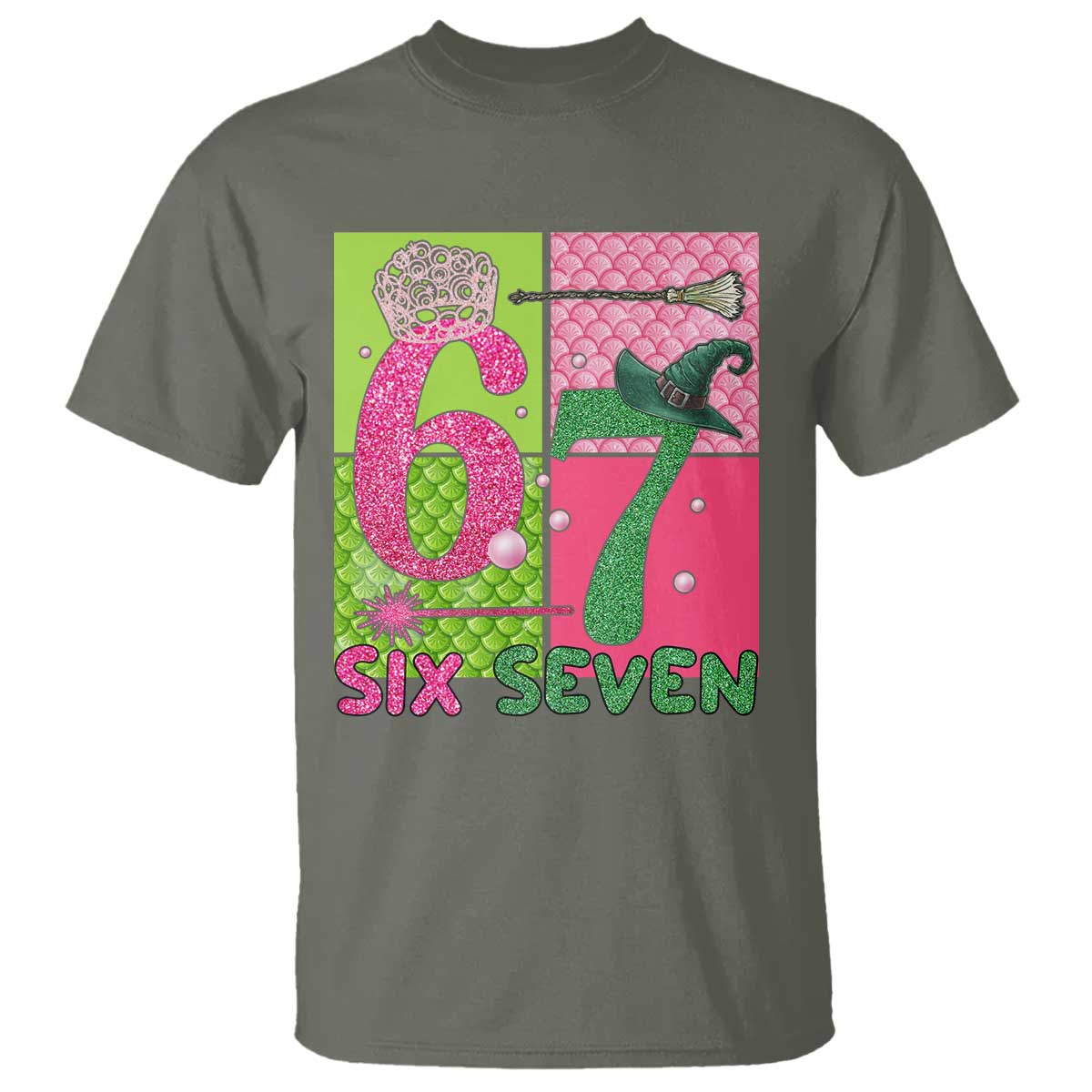 I Was Six Now I Am Seven T Shirt Fantasy Birthday Girl - Wonder Print Shop