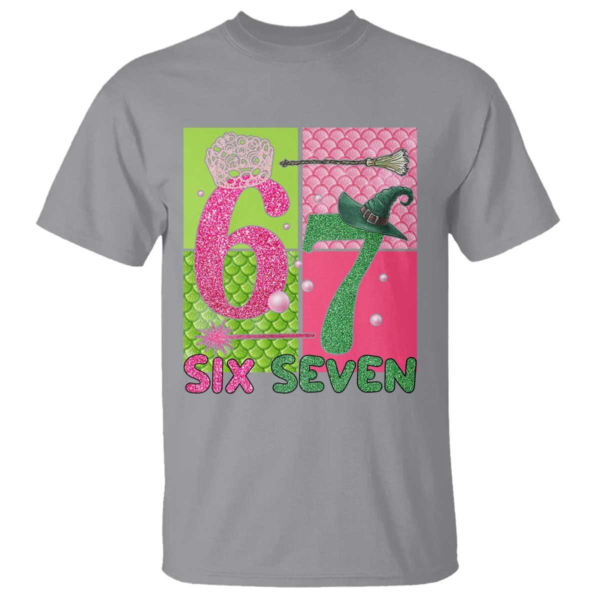 I Was Six Now I Am Seven T Shirt Fantasy Birthday Girl - Wonder Print Shop
