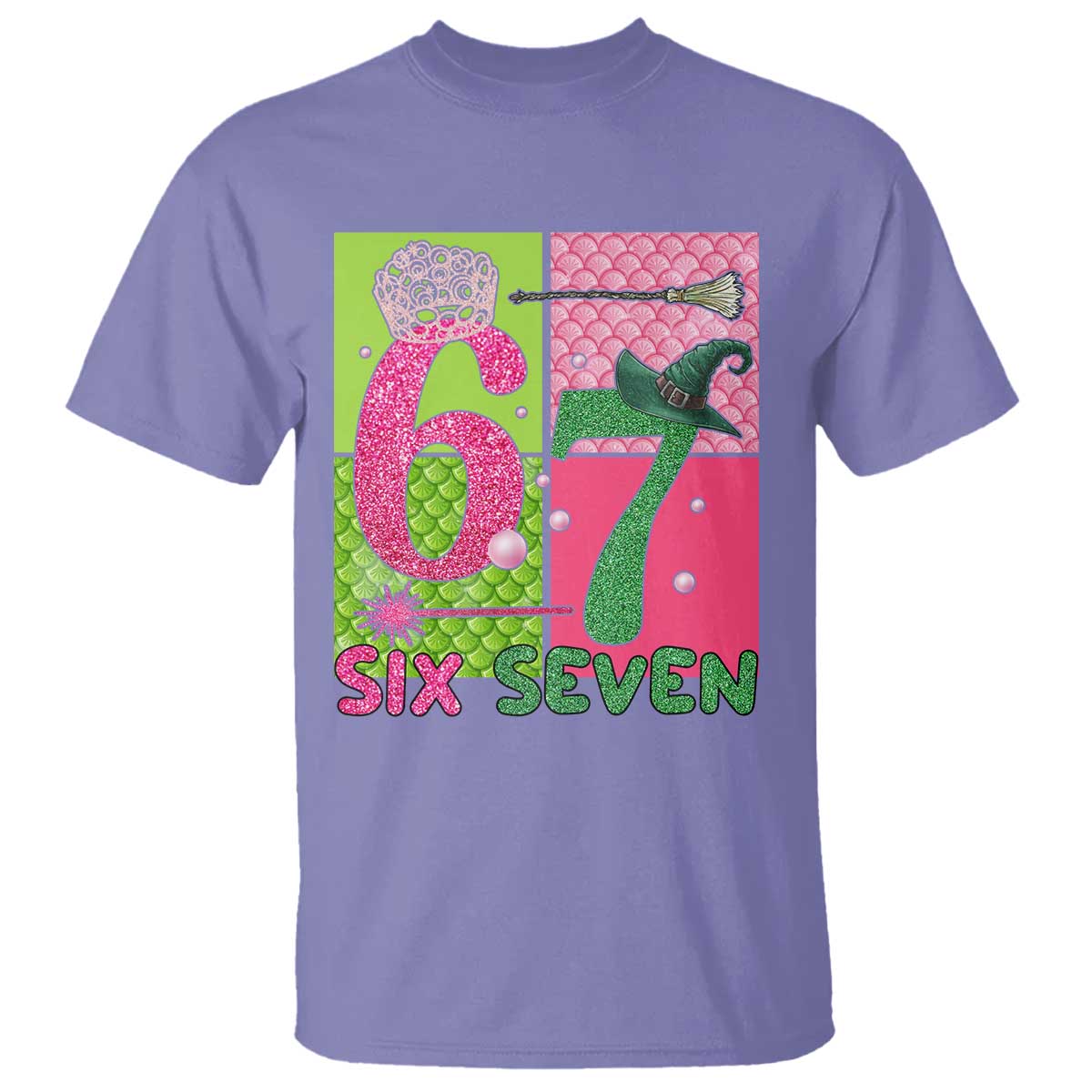 I Was Six Now I Am Seven T Shirt Fantasy Birthday Girl - Wonder Print Shop