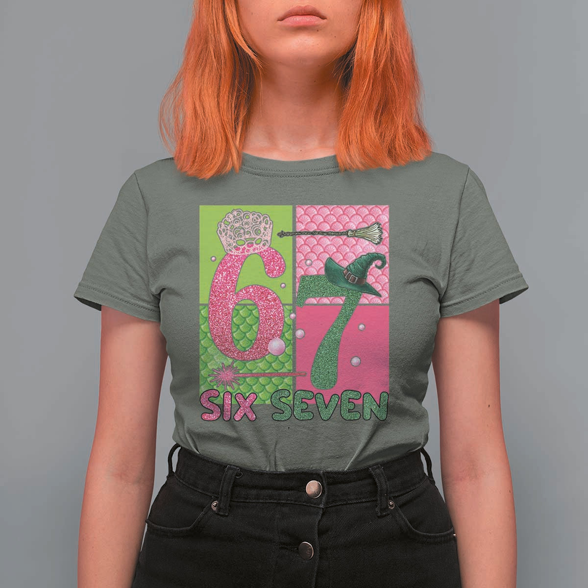 I Was Six Now I Am Seven T Shirt For Women Fantasy Birthday Girl - Wonder Print Shop