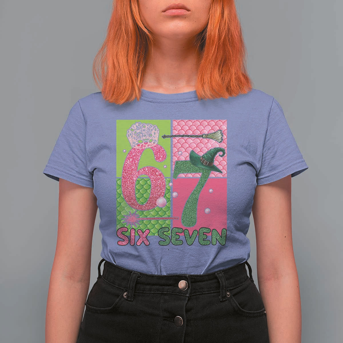I Was Six Now I Am Seven T Shirt For Women Fantasy Birthday Girl - Wonder Print Shop