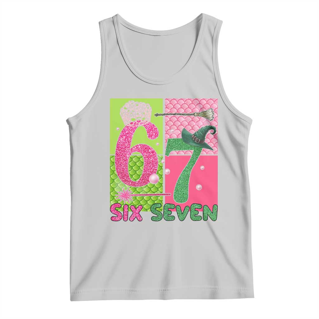 I Was Six Now I Am Seven Tank Top Fantasy Birthday Girl - Wonder Print Shop
