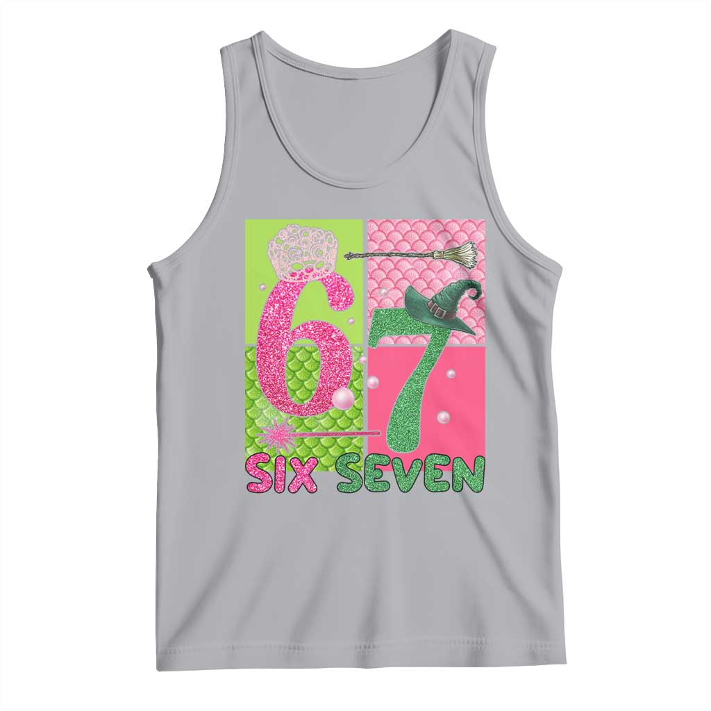 I Was Six Now I Am Seven Tank Top Fantasy Birthday Girl - Wonder Print Shop