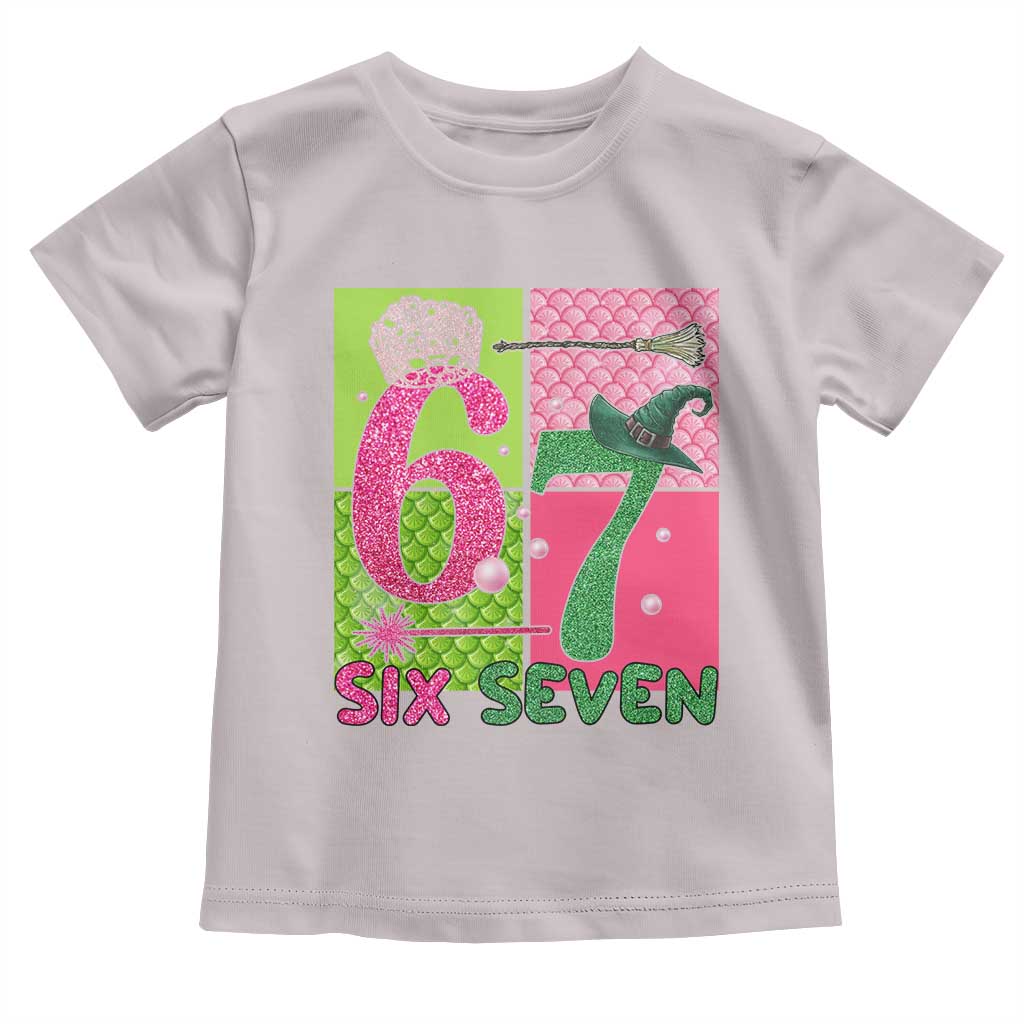 I Was Six Now I Am Seven Toddler T Shirt Fantasy Birthday Girl - Wonder Print Shop