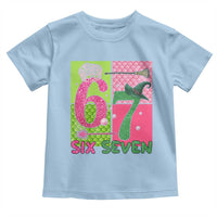 I Was Six Now I Am Seven Toddler T Shirt Fantasy Birthday Girl - Wonder Print Shop