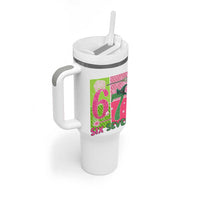 I Was Six Now I Am Seven Tumbler With Handle Fantasy Birthday Girl - Wonder Print Shop