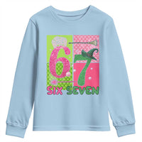 I Was Six Now I Am Seven Youth Sweatshirt Fantasy Birthday Girl - Wonder Print Shop