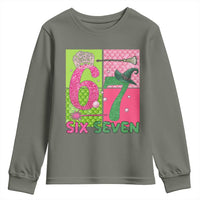I Was Six Now I Am Seven Youth Sweatshirt Fantasy Birthday Girl - Wonder Print Shop