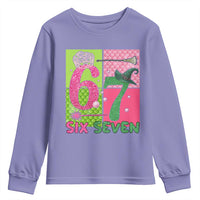 I Was Six Now I Am Seven Youth Sweatshirt Fantasy Birthday Girl - Wonder Print Shop