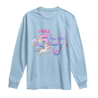 I Was 6 Now I Am 7 Long Sleeve Shirt Funny Birthday Alpha Kids - Wonder Print Shop