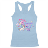 I Was 6 Now I Am 7 Racerback Tank Top Funny Birthday Alpha Kids - Wonder Print Shop