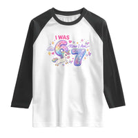 I Was 6 Now I Am 7 Raglan Shirt Funny Birthday Alpha Kids - Wonder Print Shop